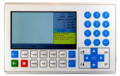 Machine protected work paused