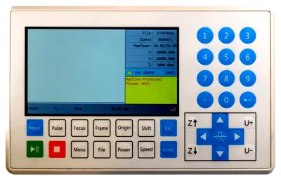 Errore Machine Protected, Please ESC sul display della macchina laser