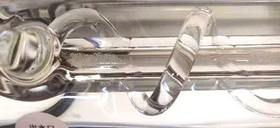 airbubbles in the chillerwater