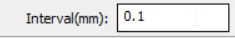Feld Interval für das Gravieren in LaserWorks V6 und RDWorks V8
