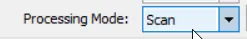 Processing Mode auf Scan in LaserWorks V6 und RDWorks V8